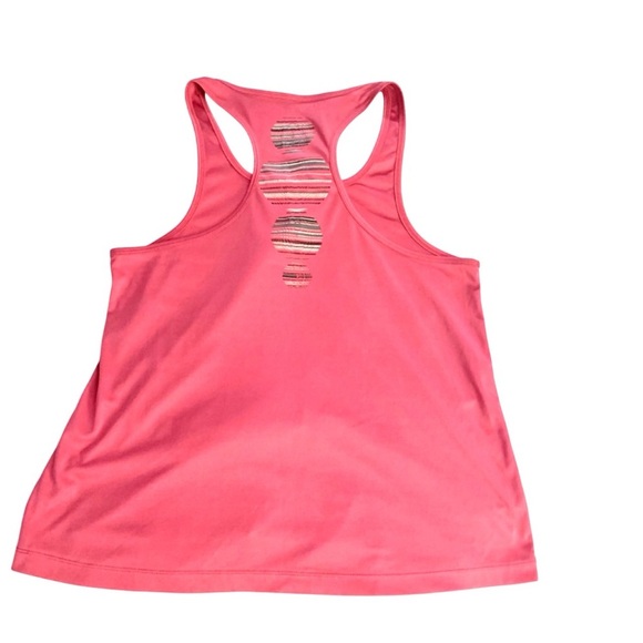 Fila Pink Racerback Tank Top Barbiecore Sporty Size L - Picture 3 of 8